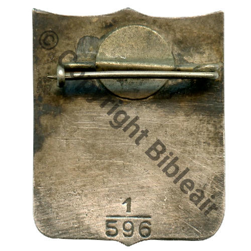 596.1.Bis 1eDRILLE Bis EO.1.596 Lion Cham male du GAM.596  SM Bol Dos lisse Grave 1.596 Src.O.BAILLON 